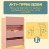 NicBex Kids 5-Shelf Bookcase with Storage Drawer Montessori Toy Organizer Playroom Storage System with Anti-Tip Anchors - 2 of 4