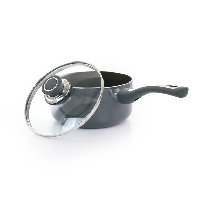 Oster Legacy 8 Piece Gray Aluminum Nonstick Cookware Set