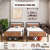 2 IN 1 Metal Bunk Bed Twin Over Twin, Convertible Twin Bunk Beds Into 2 Individual, With Safety Guard Rails and Ladder Space-Saving Design - 2 of 4