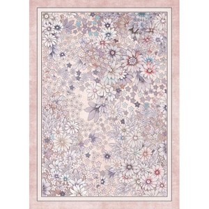 Fulvari Area Rug,Rugs for Living Room & Bedroom,Bohemian Washable Rug with TPR Gripper,Recycled Polyester Low-Pile Pet & Kid Safe - 1 of 4
