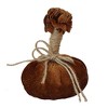 Whisen 4x4x5.5"Pumpkin Ornament, Set of 6 for Holiday Harvest Festival Fall Festival & Thanksgiving - 2 of 4
