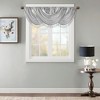 Gracie Mills Aurelius Faux Silk Sheen Waterfall Embellished Valance - 4 of 4