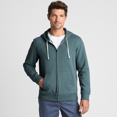 Lands' End Men's Serious Sweats Full Zip Hoodie