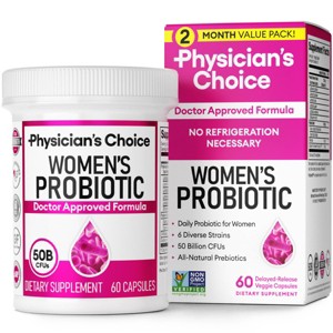 Physician's Choice 50 Billion CFU Women's Probiotic Capsules - 1 of 4