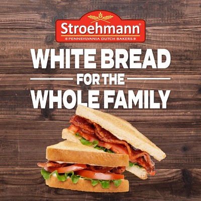 Stroehmann King White Sandwich Bread - 22oz