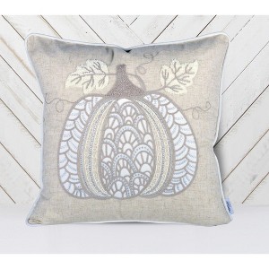 CAVINAS Holiday Reindeer Throw Pillows Modern Velvet Decorative Pillows with Supportive Comfort, Accent Pillow for Couch - 1 of 4