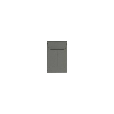 LUX #1 Coin Envelopes 2 1/4" x 3 1/2" Smoke 1000/Box (LUX-1CO-22-1000)
