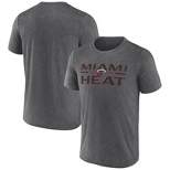 NBA Miami Heat Women's Ombre Arch Print Burnout Crew Neck Fleece Sweatshirt  - S