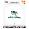Utah Valley University Secondary Logo Automotive Car Window Locker Circle Bumper Sticker - 2 of 4