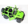 KiNSMART - Jeep Wrangler Rubicon Off Road 4x4 5 inch 1:34 Scale Die Cast Model Replica Toy Car (Green Opentop) - 4 of 4