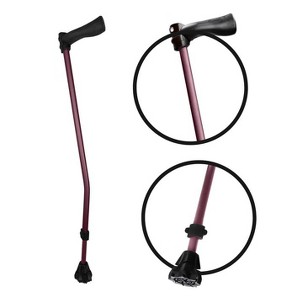 Luupatchy Cyclone Cane - Lightweight All-Terrain Walking Aid for Hiking & Travel, Adjustable, Waterproof, V-Tec Grip for Comfort & Stability - 1 of 4