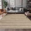Area Rug Modern Minimalist Stripe Area Rug Bohemian Rug Low Pile Non Slip Non Shedding Indoor Floor Carpet Easy Cleaning for Bedroom Living Room - 2 of 4