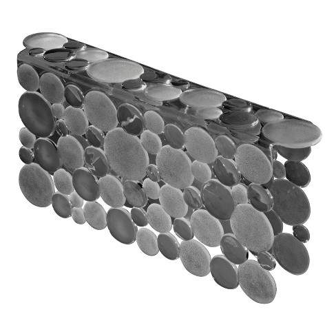 mDesign Set of 3 Sink Protector Grey Plastic Sink Mat Set to Protect Sinks and Dishes from Damage Customisable Size Sink Cover Set mDesign Set of 3 Sink Protector Grey Plastic Sink Mat Set to Protect Sinks and Dishes from Damage Customisable Size Sink Cover Set