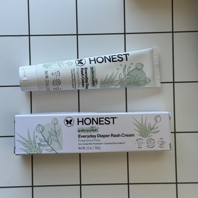 The Honest Company Sensitive Everyday Diaper Fragrance Free Rash Cream ...