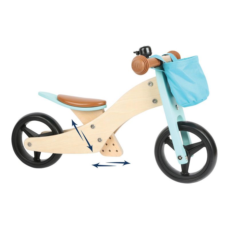 Small Foot Wooden 2-in-1 Tricycle & Balance Bikes, 3 of 6