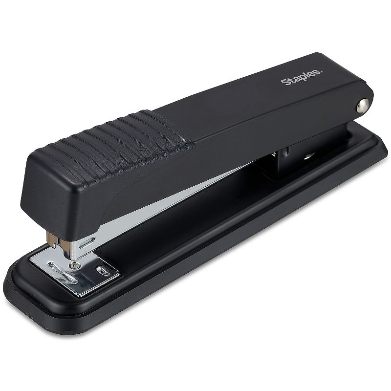 Staples Desktop Stapler Full-Strip Capacity Black (24547-CC) 814977, 1 of 7