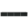 vidaXL Raised Bed Anthracite Galvanized steel Large Durable Raised Bed - 4 of 4