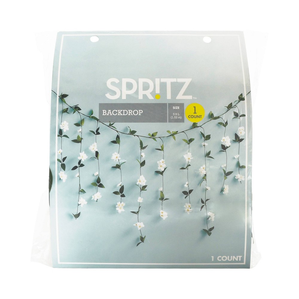Photos - Photo Studio Backdrop Silk Leaf Backdrop - Spritz™