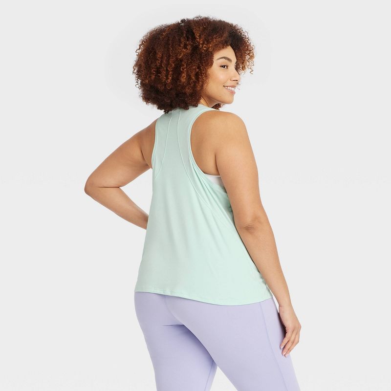 Women's Essential Racerback Tank Top - All In Motion™, 3 of 5