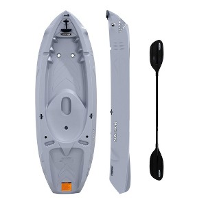 Lifetime Shark 6 ft. Youth Kayak (Paddle Included), Gray (91327) - 1 of 4