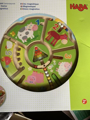 Haba number cheap maze magnetic game