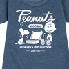 - Peanuts - Charlie Brown Records Graphic Short Sleeve Fleece Dress - 2 of 4