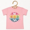 The Juniper Shop SmileyWorld Be You Rainbow Circle Toddler Short Sleeve Tee - 2 of 4