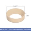 Unique Bargains Silicone Protective Water Bottle Bottom Boot for 70mm 4 Pcs - 2 of 4