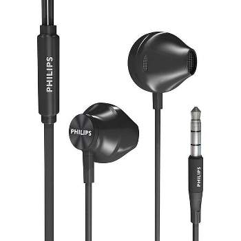 Philips In-ear Ergonomic Earphones  Black - TAUE100