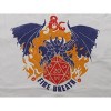 Dungeons & Dragons Dragon Fire Breath Men's White Long Sleeve Shirt - 2 of 2