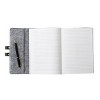 Fabric Snap Closure Lined Journal Gray - Gartner Studios - image 3 of 3