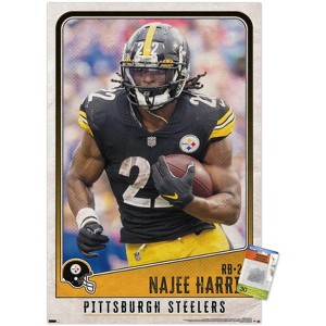 Trends International NFL Pittsburgh Steelers - Najee Harris 22 Unframed Wall Poster Prints - 1 of 4