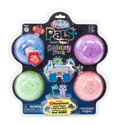 Educational Insights Playfoam Space Squad Galaxy Pack With Blue Rover ...