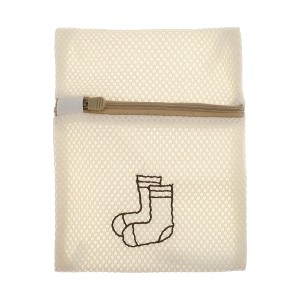 Unique Bargains Pattern Style Laundry Bags Beige 1 Pc - 1 of 4