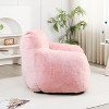 KTMBDW Bean Bag Chair, Bean Bag Sofa with Armrests Stuffed High-Density Foam, Lazy Sofa Comfy Chairs BeanBag Chair for Adults in Living Room - 3 of 4