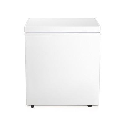 Kismile 2.5 Cu.Ft Deep Freezer with Two Baskets,Energy Saving and Low Noise,7 temperature settings (Black)