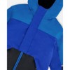 Deux par Deux Boy Two-Piece Mid-Season Outerwear Set Royal Blue and Black - 4 of 4