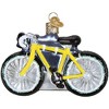 Old World Christmas Glass Blown Tree Ornament, Road Bike - 2 of 4