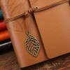 Creative Retro Autumn Leaves Pattern Loose-leaf Travel Diary Notebook, Size: 14.5x10.5cm (Brown) - 4 of 4