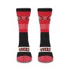 NFL San Francisco 49ers Youth Mixer Crew Socks: Cushioned Heel & Toe, Knit Fabric - 2 of 3