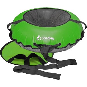 Bradley Heavy-Duty 50" Snow Tube with Reinforced Cover | Rubber Truck Tire Tube Sled for Extreme Sledding and Winter Fun - 1 of 4