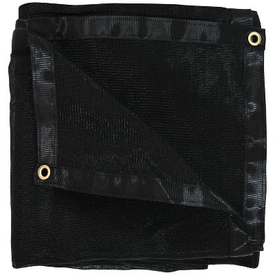  Sunnydaze Decor Outdoor UV-Resistant Multi-Purpose Polyethylene Tarp, 8-Feet by 16-Feet - Black 
