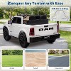 2 Seater Kids Electric Car, Licensed RAM 2500 24V Ride On Truck w/Remote, Bluetooth, 3 Speeds, LED, Suspension, Trunk - 3 of 4