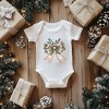 The Juniper Shop Holly Leaves Coquette Baby Bodysuit - 2 of 3