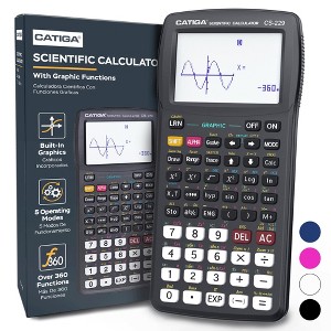 CATIGA Scientific Graphing Calculator, 360 Functions, Large Display, Graphing & Advanced Math for Students and Beginners - 1 of 4