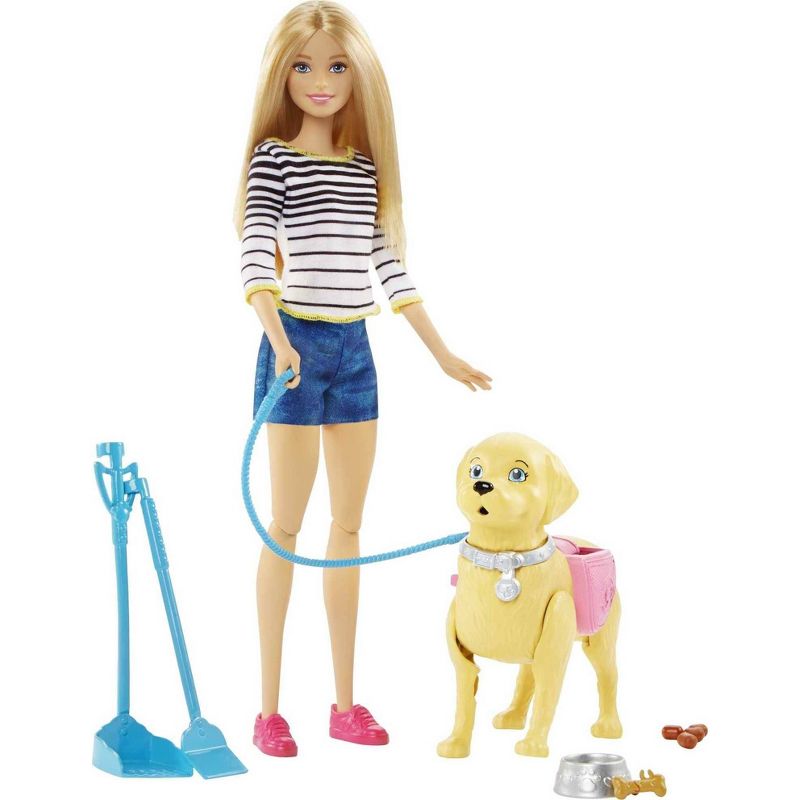 Barbie Walk and Potty Pup Doll and Playset, 4 of 13