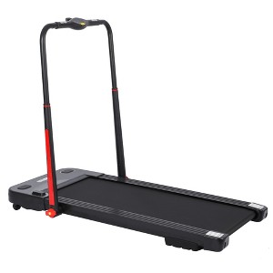 HolaHatha 2 In 1 Treadmill and Under Desk Walking Pad with Non Slip Surface and Powerful Motor for Active Lifestyle, Exercise, and Fitness Activities - 1 of 4
