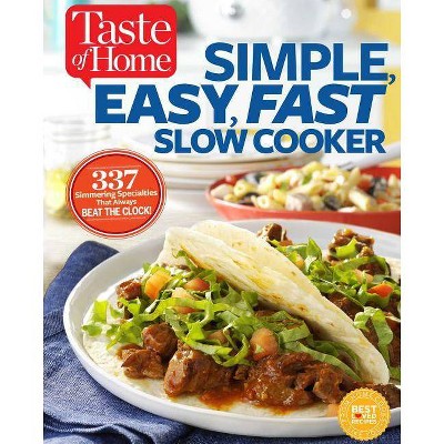 Taste of Home Simple, Easy, Fast Slow Cooker - by  Editors at Taste of Home (Paperback)