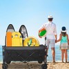 Whisen 51" Extended Heavy-Duty Foldable Utility Wagon with 480lbs Capacity, Patented Ultra-Stable Frame - 2 of 4