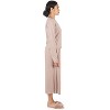 Memoi Women's Color Block Modal Button-Down Shirt and Capri Set - 2 of 4